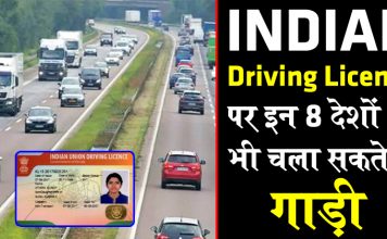 पावरफुल होता है इंडियन ड्राइविंग लाइसेंस, इन 8 देशों में भी चला सकते हैं गाड़ी
