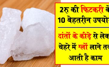 2 रुपए की फिटकरी को 10 तरीकों से ऐसे करें उपयोग